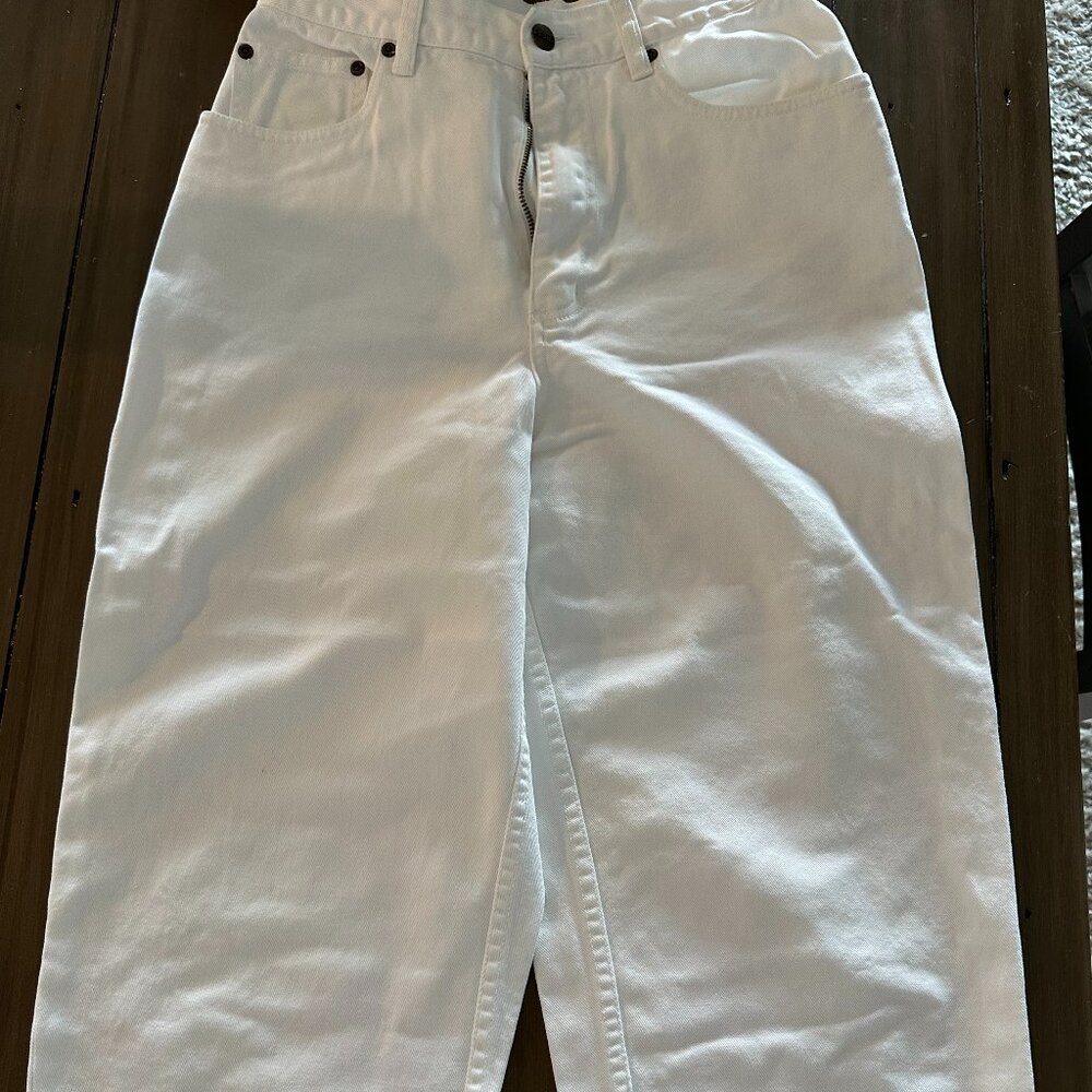 L.L. Bean White Jeans